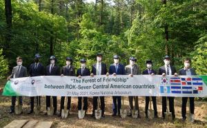 한-중미 7개국, 우호의 나무심기 행사 개최
