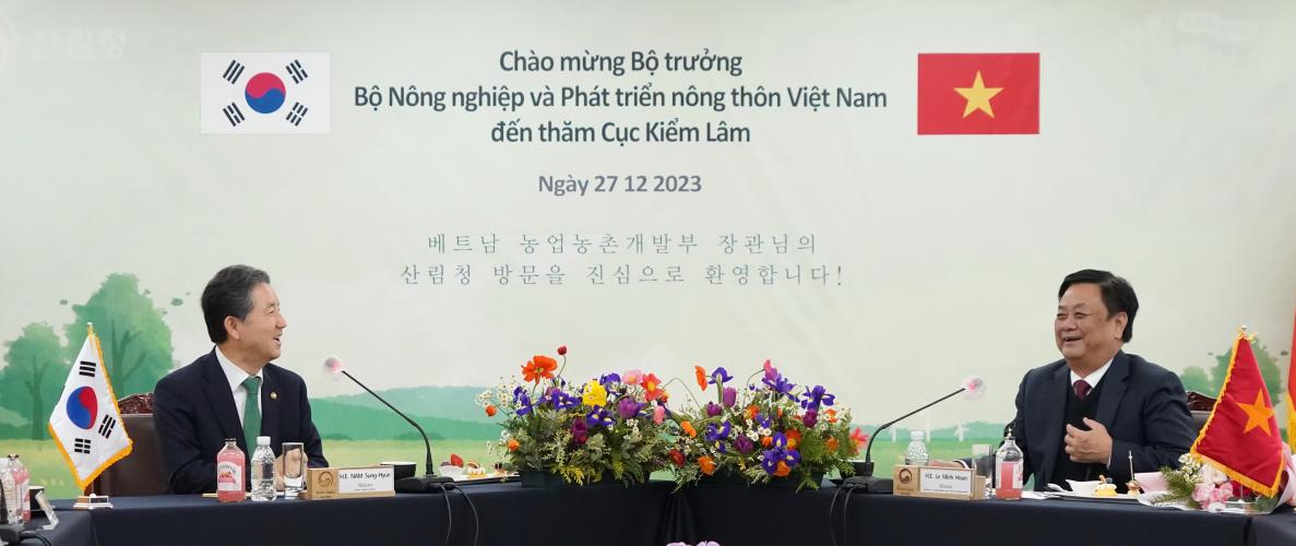 한-베트남 산림협력 고위급회담