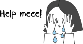 질문자:help me!
