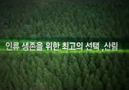 ''기후변화와 산림'' 홍보 동영상