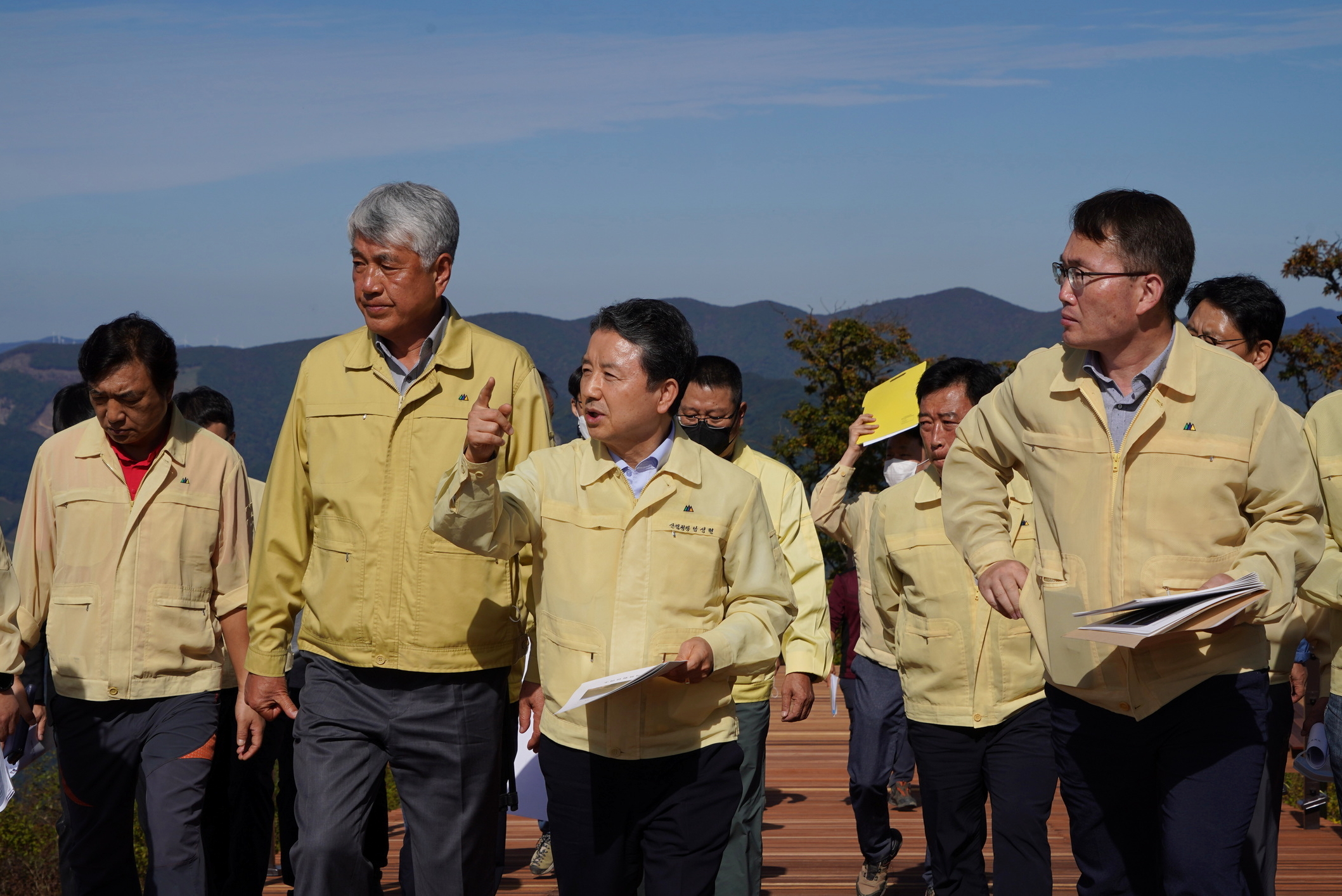 남성현 산림청장, 가리왕산 산사태 피해지 현장 점검 나서 이미지5