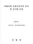 포플러류 조림가능적지 조사 및 전시림 조성 표지
