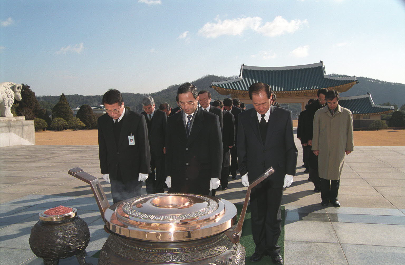 신순우 산림청장 국립묘지 헌화 및 참배