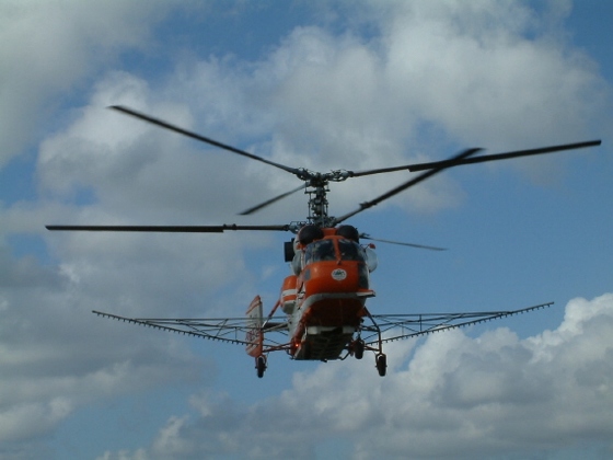 산림청 헬기 소나무재선충병 확산방지에 나선다.  이미지2