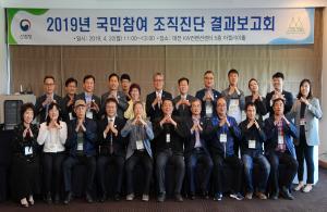산림청 국민참여 조직진단 결과 보고회 개최