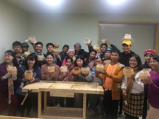 밍글라바! 미얀마 대나무공예품 소득 올리는 법 한국에서 배워요 이미지1