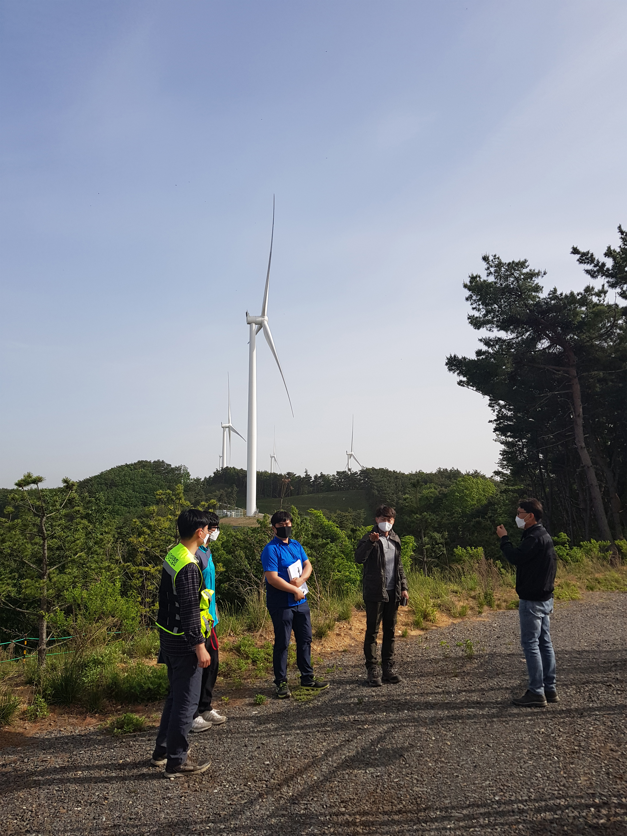 장마철 호우기 대비 산지 풍력, 태양광발전 시설 현장점검 이미지1