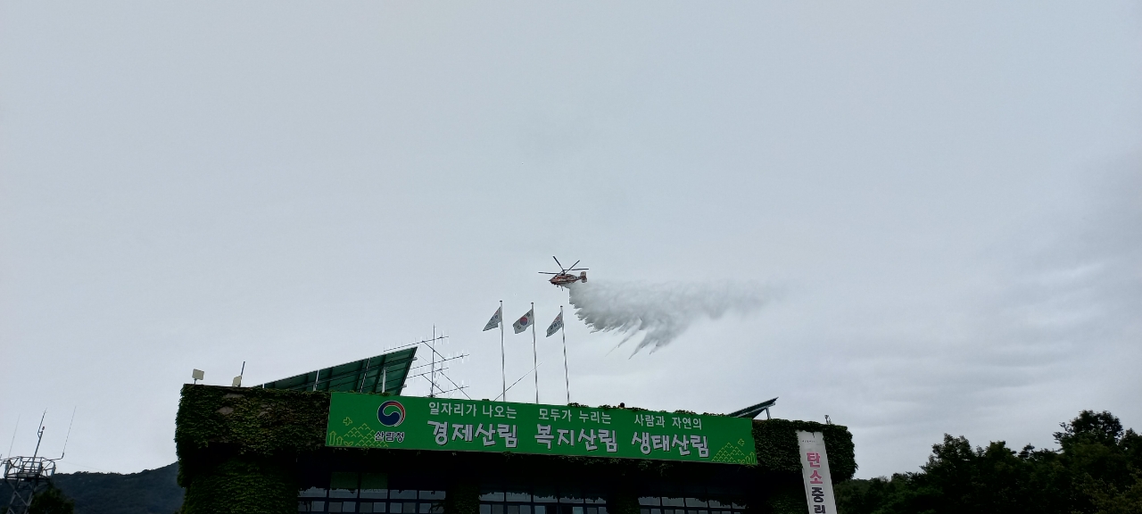 을지연습 산불진화 실제훈련 실시 이미지2