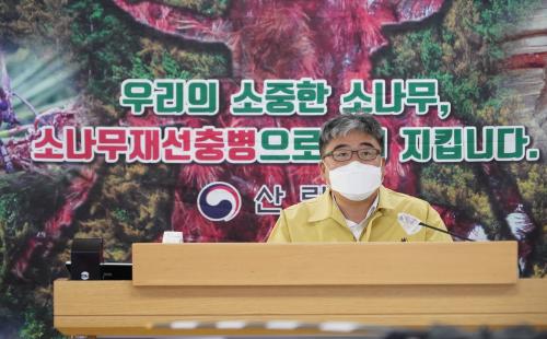 산림청, 소나무재선충병 방제 추진상황 점검회의 개최