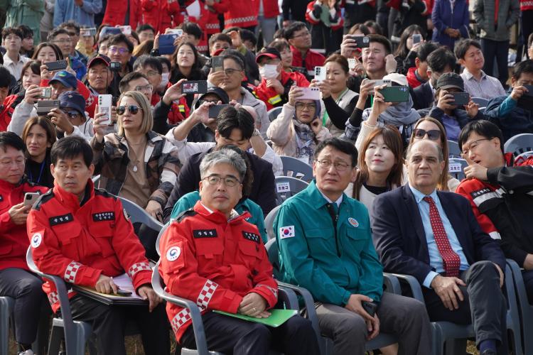 산림청, 대형산불 대응 실전 훈련 실시