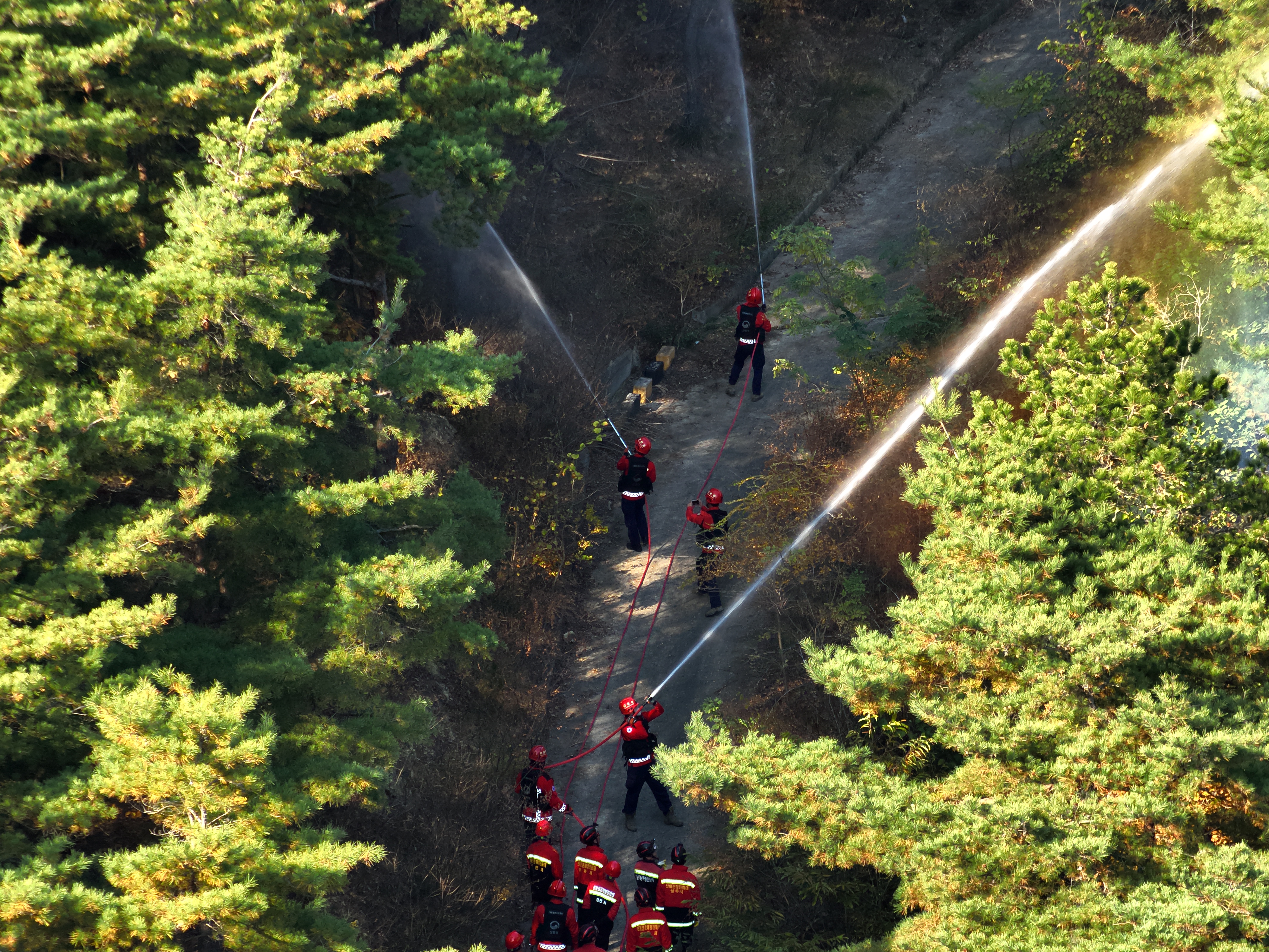 구미국유림관리소, 유관기관 합동 산불진화훈련 실시 이미지2