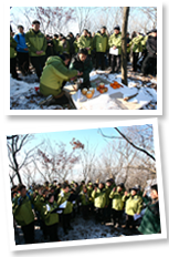 광릉숲 소리봉에 비전과 청렴 실천의 다짐소리 울려 퍼지다 이미지1