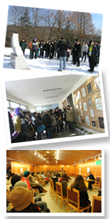국립수목원 홍보대사 김훈 작가, 독자들과 함께 수목원 방문  이미지1