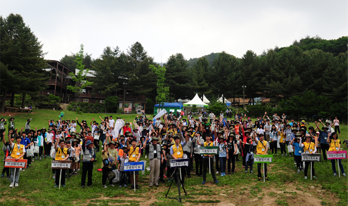 BioBlitz Korea 2013 단체사진