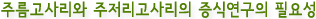 주름고사리와 주저리고사리의 증식연구의 필요성